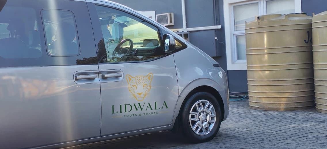 Lidwala Tours and Travel branded Hyundai Staria in Cape Town