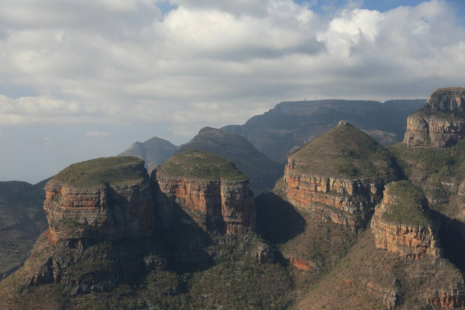 The Three Rondavels above the Blyde River Canyon